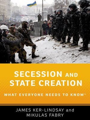 cover image of Secession and State Creation